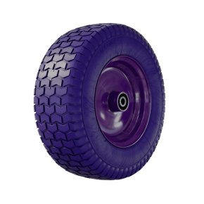 колесо полиуретан 400 мм d16 симметричная ступица фото