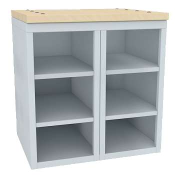 скамья с отделениями под обувь фото