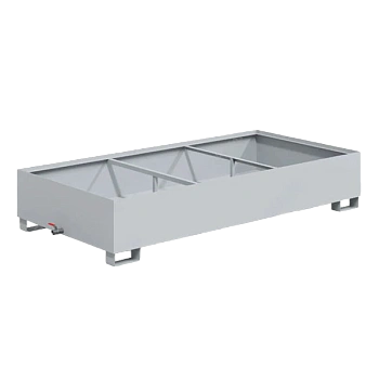 поддон для 2 кубических ёмкостей без настила 2500x1250x460 фото