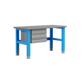 стол металлический промышленный 1500 мм place модуль с 3 ящиками фото