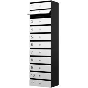 почтовый ящик 11-секционный серия ультра фото