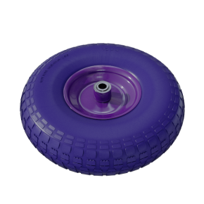 колесо полиуретан 330 мм d16 несимметричная ступица фото