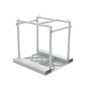 контейнер (палета) для 6 пропановых газовых баллонов фото