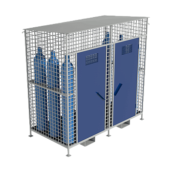 хранилище для 6 кислородных баллонов фото