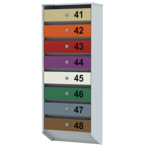 почтовый ящик восьмисекционный серия базис плюс фото