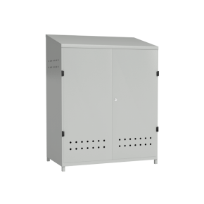 шкаф металлический для 2 пропановых баллонов фото