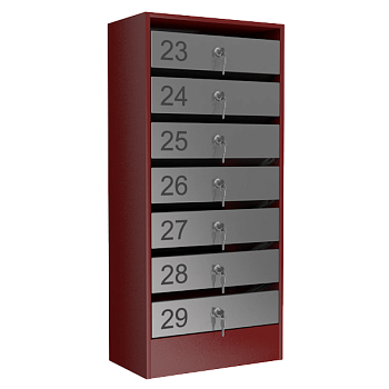почтовый ящик 7-секционный серия эталон фото