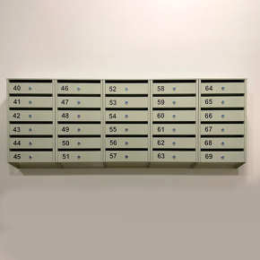 почтовый ящик 6-секционный серия базис премиум фото