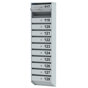 почтовый ящик на 12 ячеек базис фото