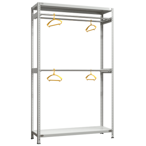 стеллаж sfc 2000х1200х400 2 полки 4 штанги фото