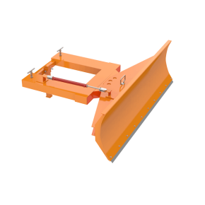 отвал навесной поворотный гидравлический для снега фото