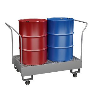 поддон для хранения 2 бочек на колесах пвл фото