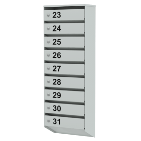 ящик почтовый на 9 квартир базис лайт фото