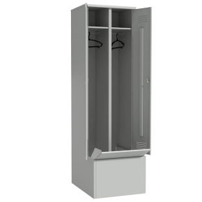 шкаф офисный для одежды с дополнительным ящиком фото