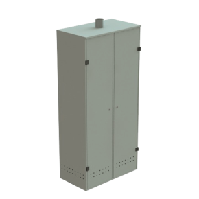 шкаф для трех кислородных баллонов 2000х900х500 фото