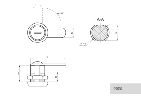 замок для металлических шкафов фото