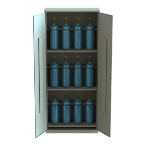 шкаф для 12 кислородных баллонов емкостью до 5 л фото