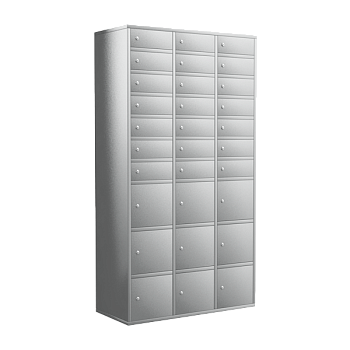 шкаф абонентский металлический 30 ячеек фото