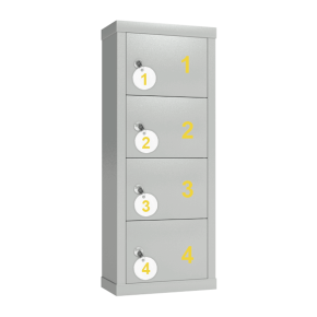 шкаф для хранения мобильных телефонов на 4 ячейки фото