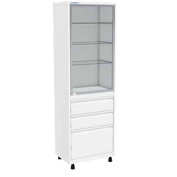 медицинский шкаф шмс-1-а-р-2/1 фото