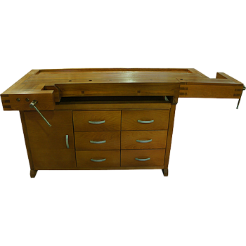 верстак профессиональный с тумбой престиж фото