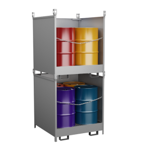 поддон для 4 бочек штабелируемый фото