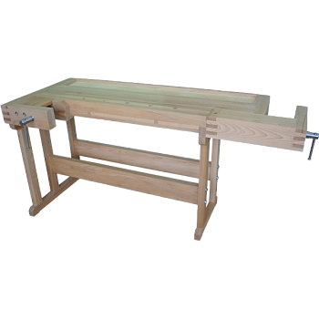 верстак люкс с усиленным подверстачьем фото