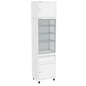 медицинский шкаф шмс-1-а-р-1 с антресолью фото