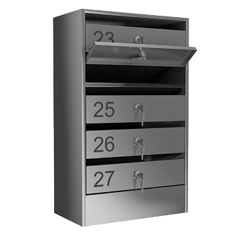 почтовый ящик 5-секционный серия эталон премиум фото