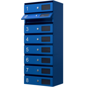 почтовый ящик 8-секционный серия ультра фото
