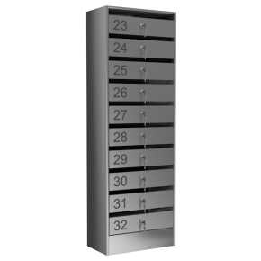 почтовый ящик 10-секционный серия эталон премиум фото