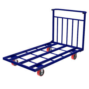 тележка платформенная усиленная тт 7 полиуретан фото