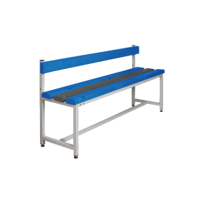 скамейка для гардеробной со спинкой 1500 фото