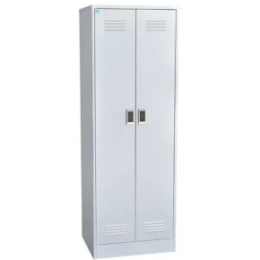 шкаф для одежды металлический двустворчатый с электронным замком фото