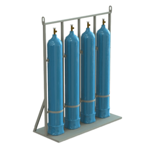 стойка для 4 кислородных баллонов фото