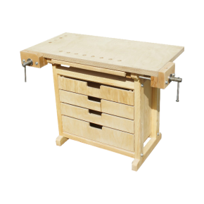 верстак маленький мастер с тумбой практик фото