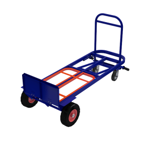 тележка для склада с откидной платформой тгу-300 фото