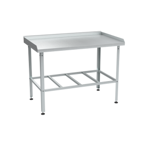 стол из нержавейки обвалочный 870x1200x700 фото