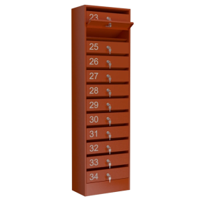 почтовый ящик 12-секционный серия эталон колор фото