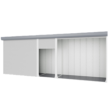 шкаф для паркинга 2000x4650x900 трехсекционный фото