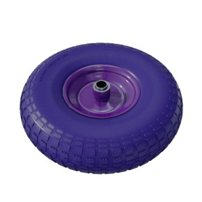 колесо полиуретан 330 мм d20 несимметричная ступица фото