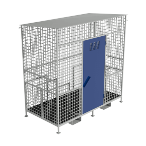 хранилище для 12 кислородных баллонов фото