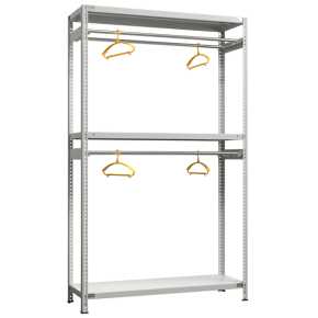 стеллаж металлический sfc 2000х1200х400 фото