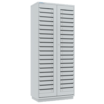 абонентский шкаф на 40 ячеек фото