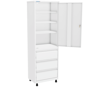 шкаф медицинский шмм-1-р-3 фото