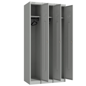 шкаф для раздевалок трёхстворчатый фото