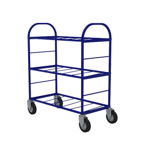 мобильный стеллаж для бутылей для воды в баллонах тсвд-9 фото