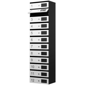 почтовый ящик 12-секционный серия ультра фото