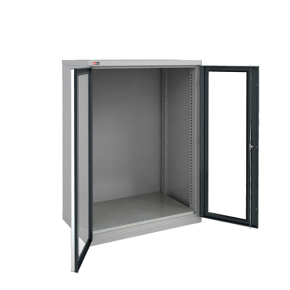 шкаф вс-053 с дверьми с окнами (без наполнения) фото