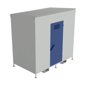 хранилище для 12 пропановых баллонов сварное фото